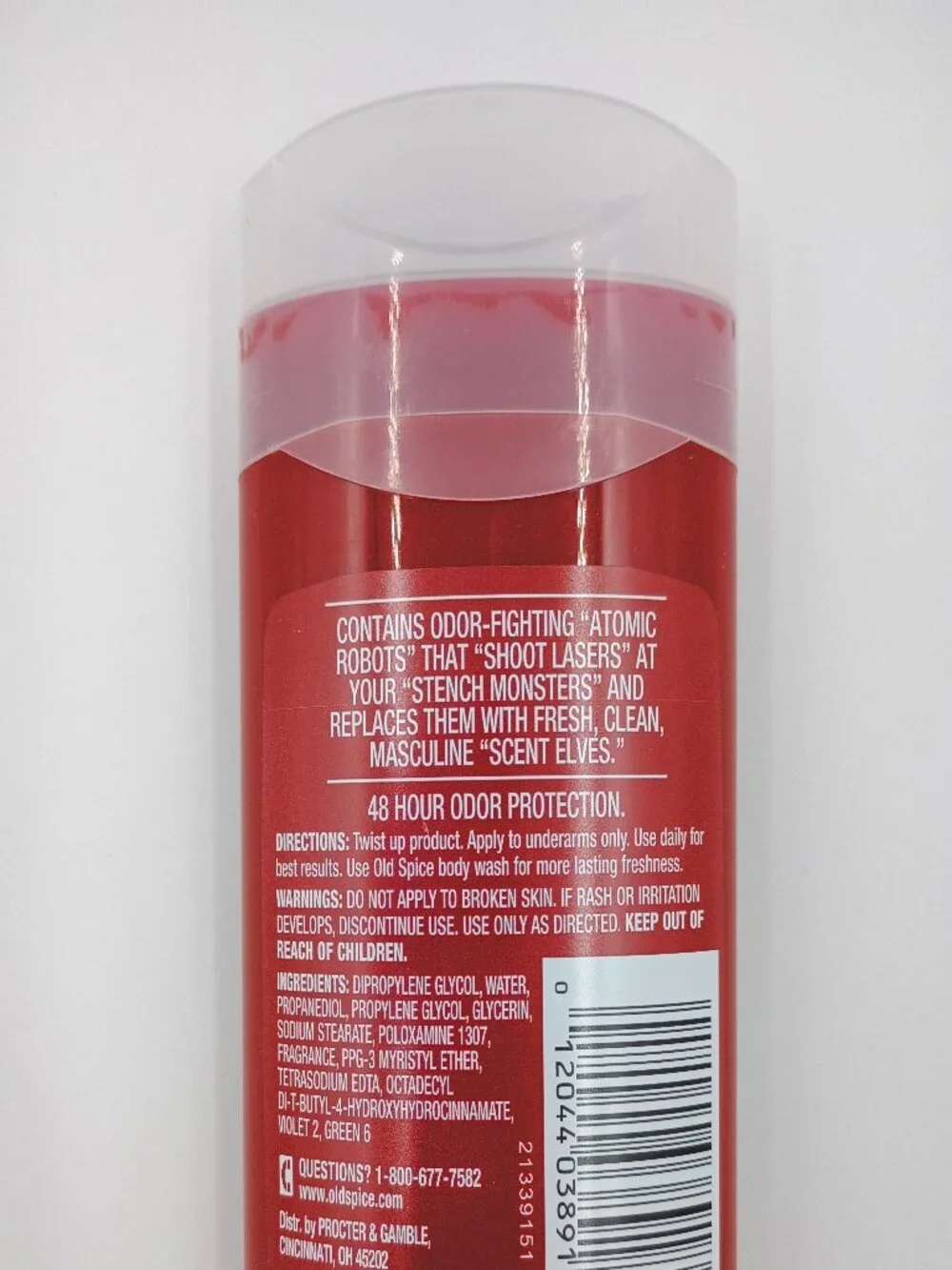 5-Pack Old Spice Men's Deodorant Pure Sport High Endurance 3.0 oz Each